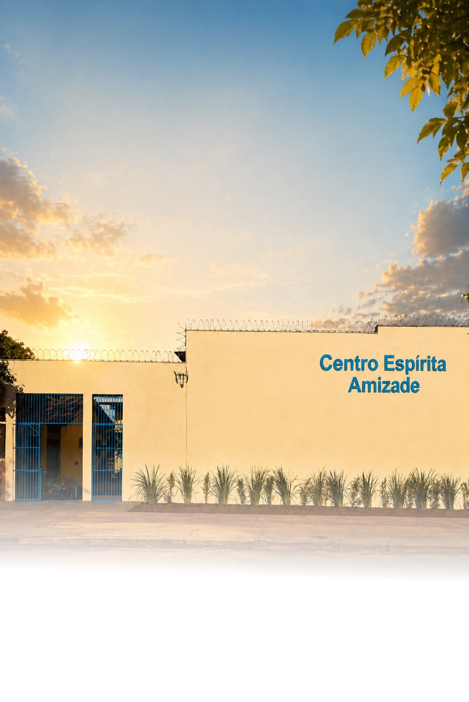 Fachada do Centro Espírita Amizade